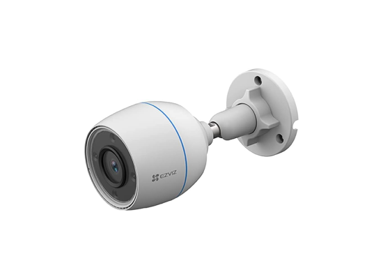 EZVIZ H3C Color 1080p Outdoor Wi-Fi Camera – AI Human Detection, 15m Color Night Vision, 30m IR Vision, IP67, Strobe-Light Active Defense (CS-H3C-R100-1K2WFL)
